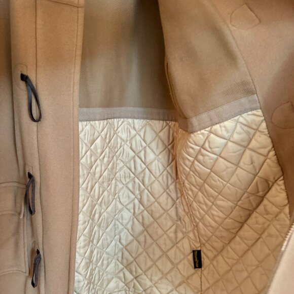 Vintage L.L. Bean Duffel Coat with Removable Hood - Lined - Camel - Size M - Picture 16 of 16